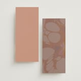 "Unity" - Wedding Programs in Clay by Morgan Kendall - Back of Card Options