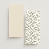 "Classic Love" - Wedding Programs in Vanilla by Susan Moyal - Back of Card Options