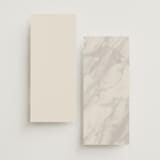 "Encircled Love" - Wedding Programs in Taupe by Kelly Schmidt - Back of Card Options