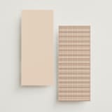 "Romantic Frame" - Wedding Programs in Peony by Wildfield Paper Co - Back of Card Options