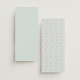"Castle" - Wedding Programs in Hummingbird by Claudia Orengo - Back of Card Options