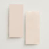 "Vine Wrap" - Wedding Programs in Cotton by Amy Kross - Back of Card Options