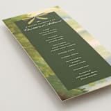"Tuileries" - Wedding Programs in Golden by Claudia Orengo - Detail