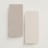 "HONOR" - Wedding Programs in Ivory by Melanie Kosuge - Back of Card Options