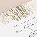 "Sparkle + Shine" - Wedding Programs in Snow by Kristie Kern - Detail