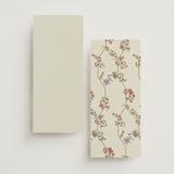 "Radiant Botany" - Wedding Programs in Mint by Simona Camp - Back of Card Options
