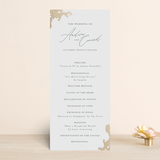 "far and away" - Wedding Programs in Lily by Design Lotus - Front