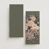 "Madison" - Wedding Programs in Thyme by Itsy Belle Studio - Back of Card Options