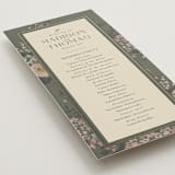 "Madison" - Wedding Programs in Thyme by Itsy Belle Studio - Detail