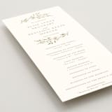 "Meadow" - Wedding Programs in Spring Mist by Erin L. Wilson - Detail