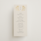 "Shimmering Hydrangeas" - Wedding Programs in Tea Time by Susan Zinader - Front