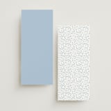 "storybook garden" - Wedding Programs in Bluebell by Kristie Kern - Back of Card Options