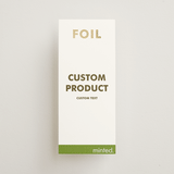 "Portrait Custom" - Wedding Programs in Golden by Minted - Front