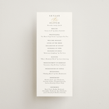 "Bianca" - Wedding Programs in Sugar by Jessica Williams - Front