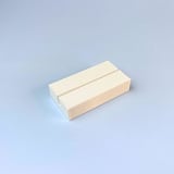 "White Rectangle Table Number Holder, Set of 5" - Place Card Holders in white by Corduroy Effect