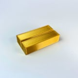 "Gold Color Rectangle Table Number Holder, Set of 5" - Place Card Holders in gold by Corduroy Effect