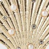 "Shell placecard holders, set of four" - Place Card Holders in gold by Joanna Buchanan