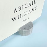 "Marble Pattern Circle Place Card Holder, Set of 25" - Place Card Holders in multicolor by Corduroy Effect