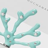 "Coral placecard holders, turquoise, set of two" - Place Card Holders in blue by Joanna Buchanan