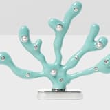 "Coral placecard holders, turquoise, set of two" - Place Card Holders in blue by Joanna Buchanan