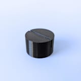 "Black Color Circle Table Number Holder, Set of 5" - Place Card Holders in black by Corduroy Effect