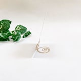 "Champagne Wire Double Heart Table Number Card Holder, Set of 5" - Place Card Holders in clear by JV Country Creations