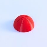 "Red Dome Place Card Holders, Set of 25" - Place Card Holders in red by Corduroy Effect