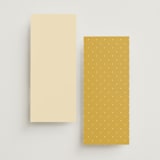 "Ink scribble" - Wedding Programs in Honey by Adelyn T. - Back of Card Options