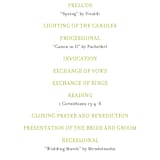 "float + celebrate" - Wedding Programs in Celery by Float Paperie - Detail