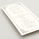 "Folk Garden" - Wedding Programs in Garden by Creo Study - Detail