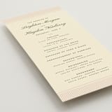 "hayden" - Wedding Programs in Blush by Ellen Schlegelmilch - Detail