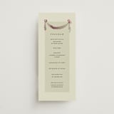 "Chinoiserie" - Wedding Programs in Nouvelle by Sumak Studio - Front