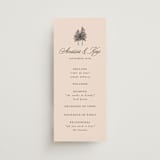 "Arboretum" - Wedding Programs in Almond by Morgan Kendall - Front
