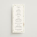 "Barolo" - Wedding Programs in Deep Blush by Pati Cascino - Front