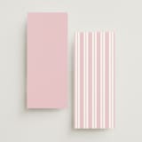 "Nola" - Wedding Programs in Peony by Megan Davis - Back of Card Options