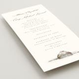 "Rustic Barn" - Wedding Programs in Fawn by AK Graphics - Detail