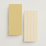 "palmetto" - Wedding Programs in Lemon by Ellen Schlegelmilch - Back of Card Options