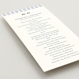 "melihrolo" - Wedding Programs in Powder Blue by chocomocacino - Detail