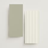 "Summer Fields" - Wedding Programs in Petal by Lisa Joanna Harrison - Back of Card Options