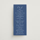 "strazzate" - Wedding Programs in Santorini by chocomocacino - Front