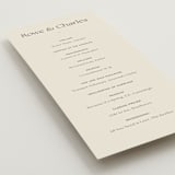 "monogram edit" - Wedding Programs in Sandstone by Sara Hicks Malone - Detail