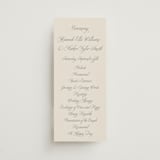 "Let's Say I Do" - Wedding Programs in Ivory by Petra Kern - Front
