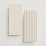 "Let's Say I Do" - Wedding Programs in Ivory by Petra Kern - Back of Card Options