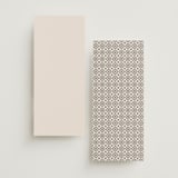 "Ayumi" - Wedding Programs in Ivory by Melanie Kosuge - Back of Card Options