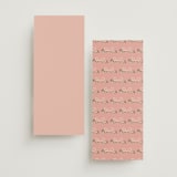 "Ribbonly Frame" - Wedding Programs in Blush by Itsy Belle Studio - Back of Card Options