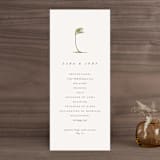 "palmetto" - Wedding Programs in Palmetto by kelli hall - Front