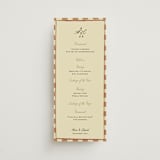 "Love Rests in a Garden" - Wedding Programs in Oat by Helena Vitto - Front