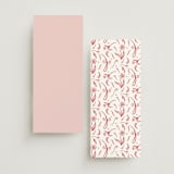 "Love in Bloom" - Wedding Programs in Brick by Julia Liverton - Back of Card Options