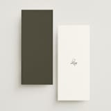 "Cottonwood" - Wedding Programs in Ravello by Anne Ciotola - Back of Card Options