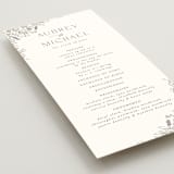 "Cottonwood" - Wedding Programs in Ravello by Anne Ciotola - Detail